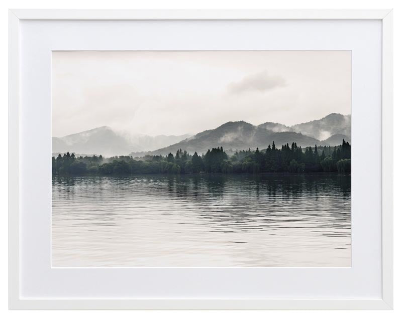 Morning Mist Framed Art Print