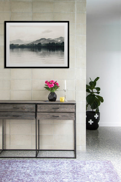 Morning Mist Framed Art Print | Lifestyle