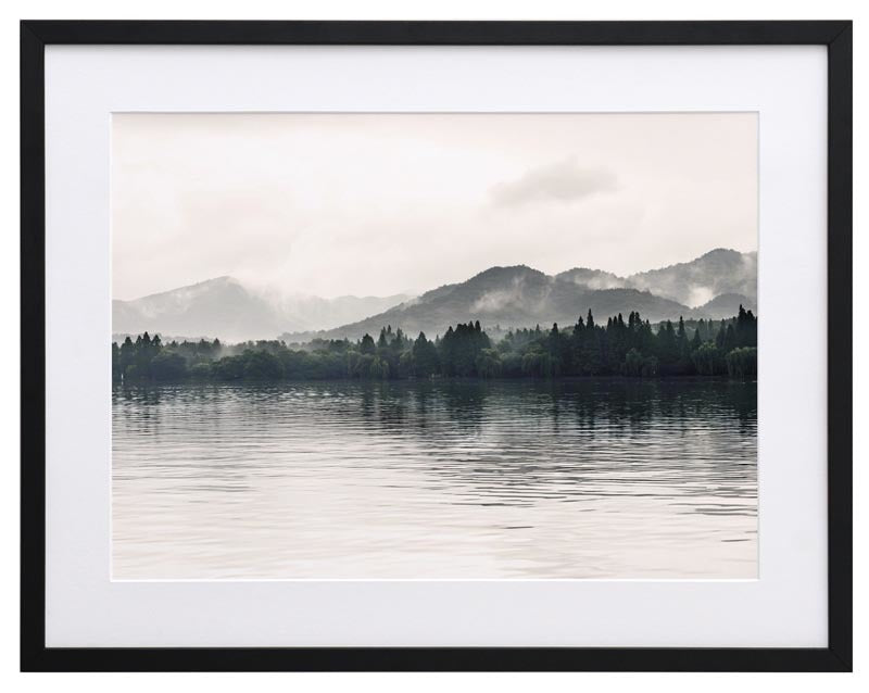 Morning Mist Framed Art Print