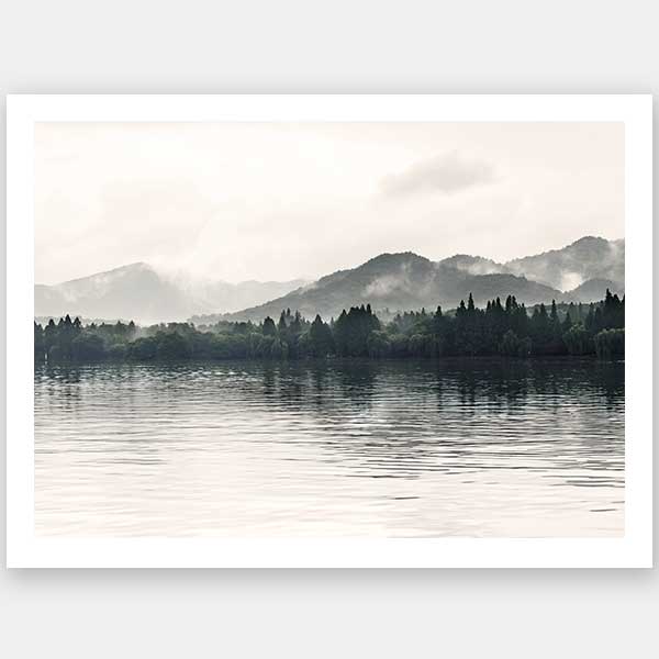 Morning Mist Unframed Art Print