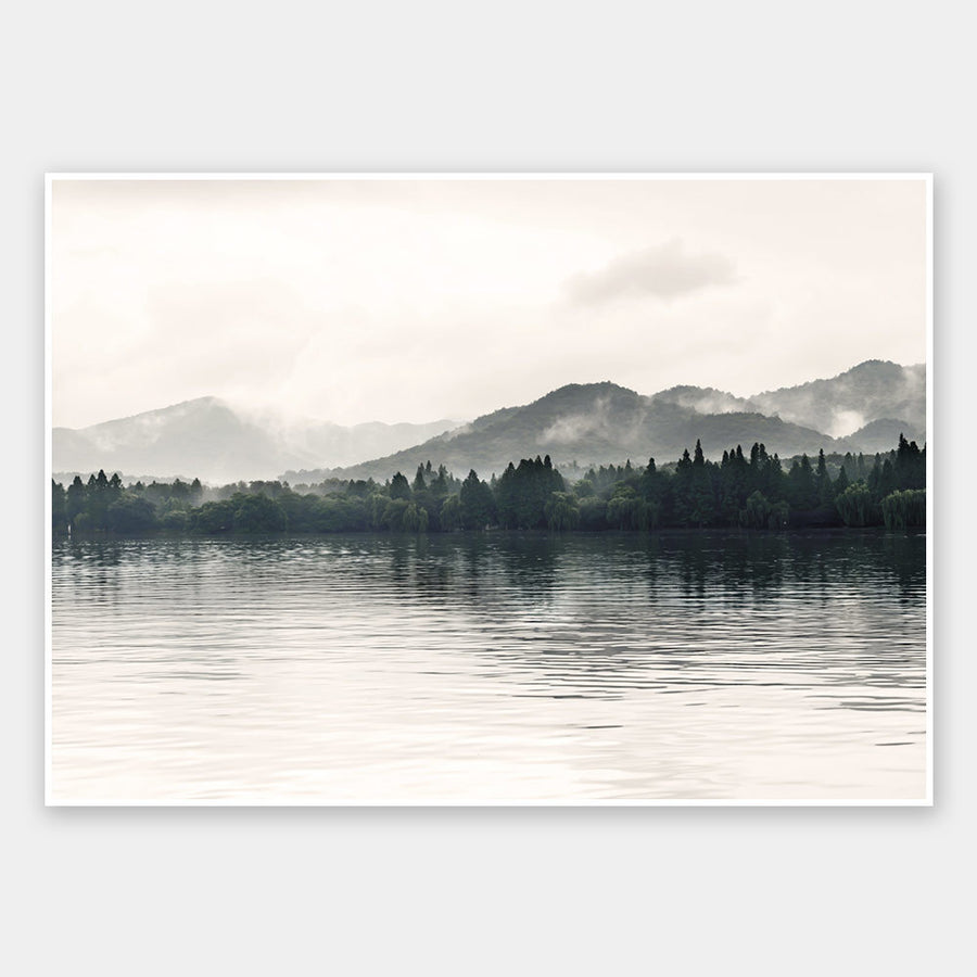 Morning Mist Unframed Art Print