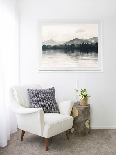 Morning Mist Canvas Art Print | Lifestyle