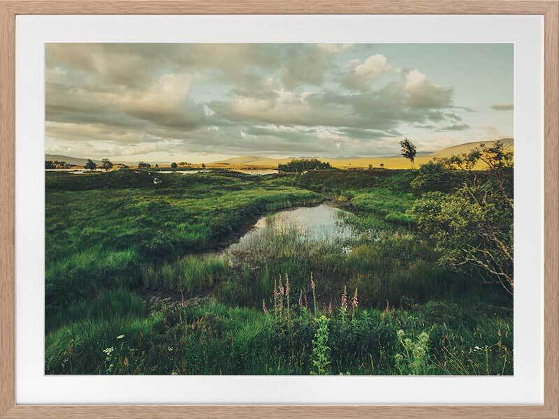 Horizon Framed Art Print