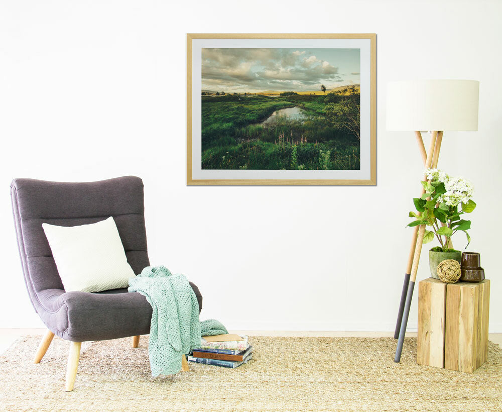 Horizon Framed Art Print