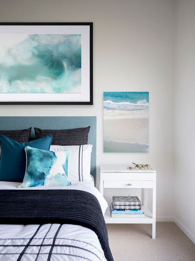 The Great White Framed Art Print | Lifestyle