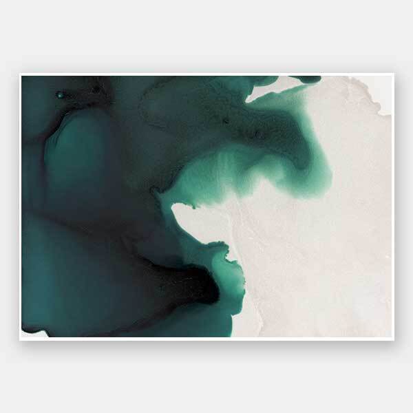 Swell Emerald Unframed Art Print