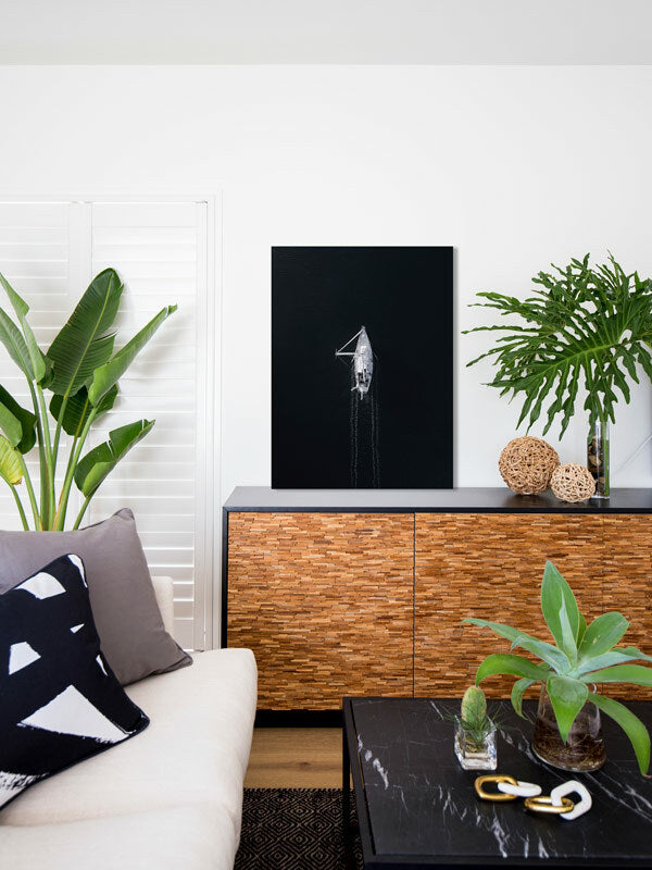 Long Road Home Framed Art Print | Lifestyle