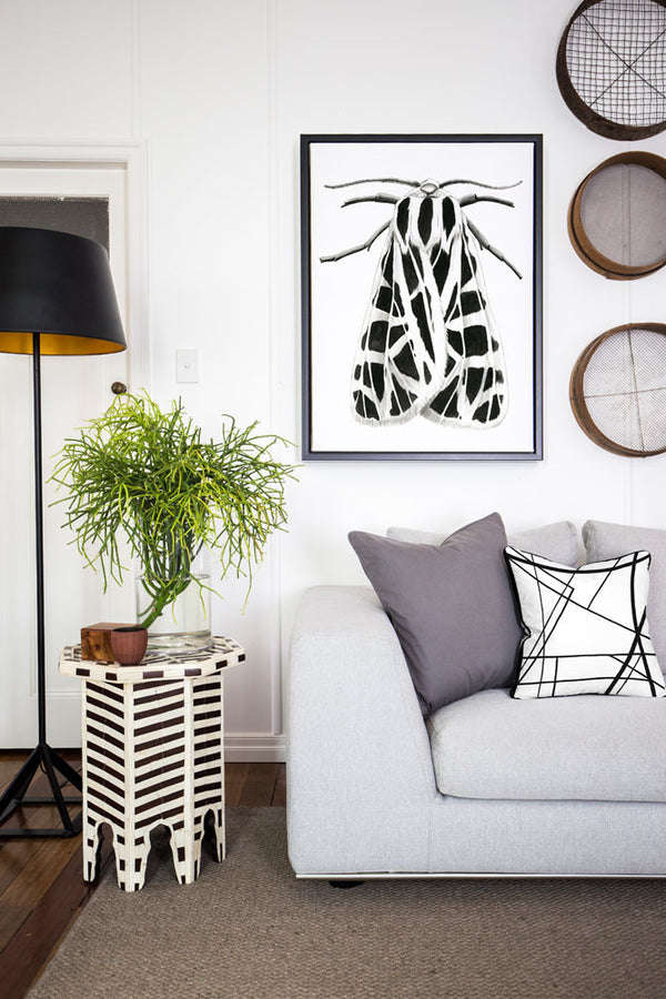 Zenneth Framed Art Print | Lifestyle