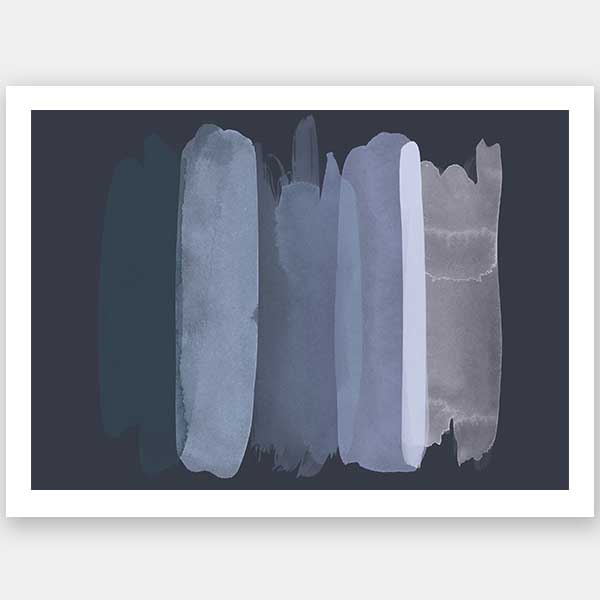 Black Satin Unframed Art Print