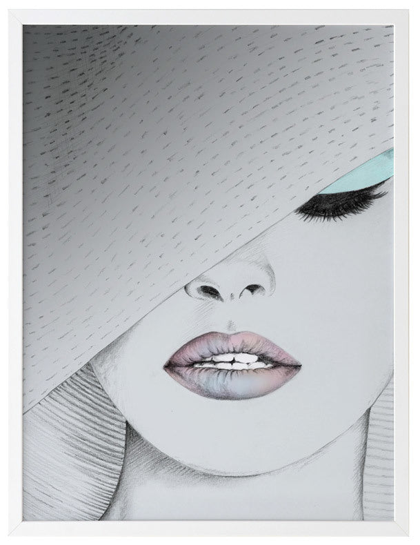 Urbane Silver Framed Art Print