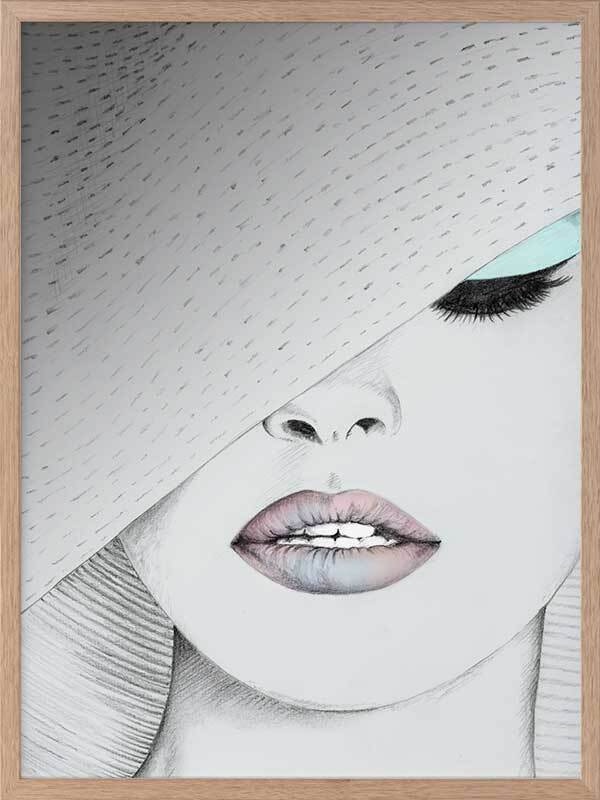 Urbane Silver Framed Art Print