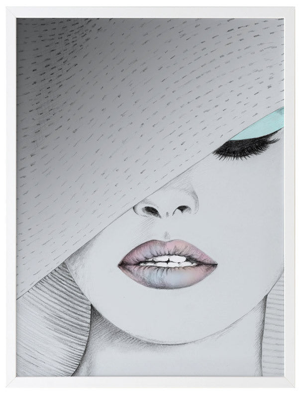 Urbane Silver Framed Art Print