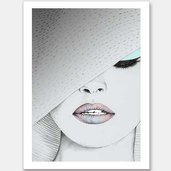 Urbane Silver Unframed Art Print