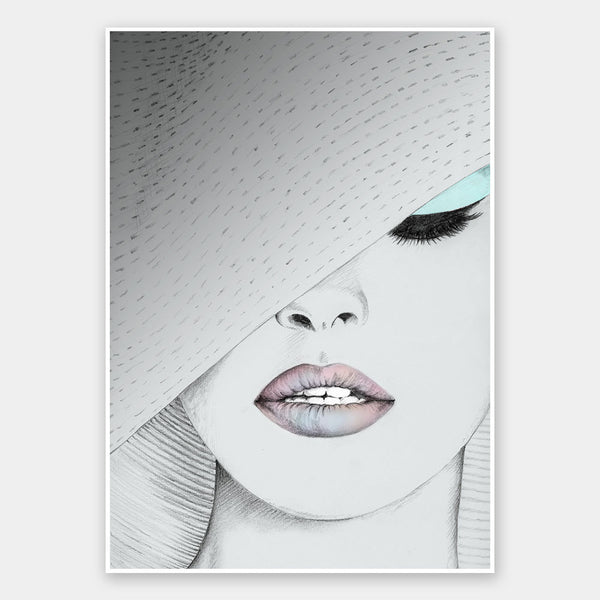 Urbane Silver Unframed Art Print