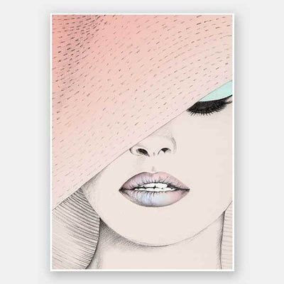Urbane Blush Unframed Art Print