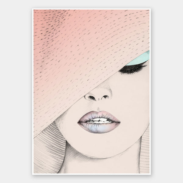 Urbane Blush Unframed Art Print