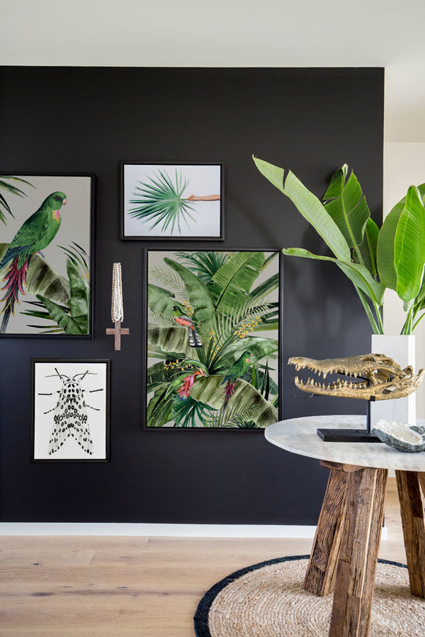 Plume Framed Art Print | Lifestyle