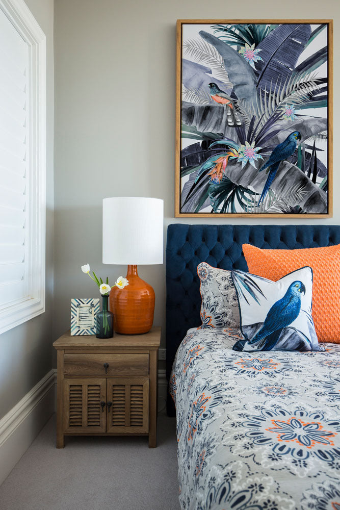 Paradise Dusk Framed Art Print | Lifestyle