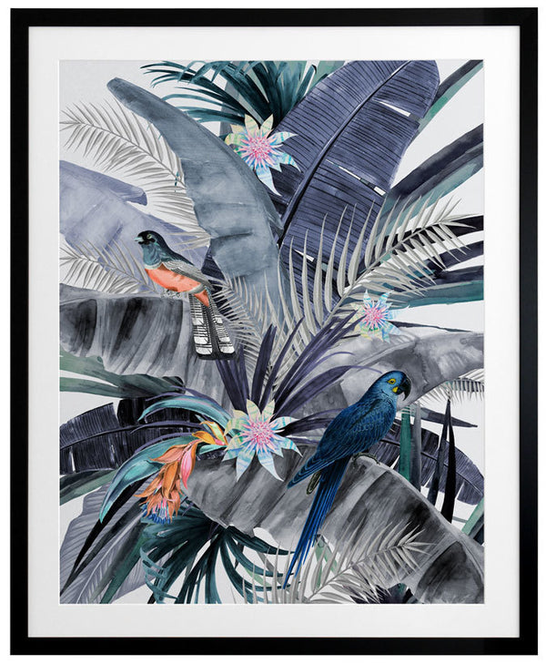 Paradise Dusk Framed Art Print