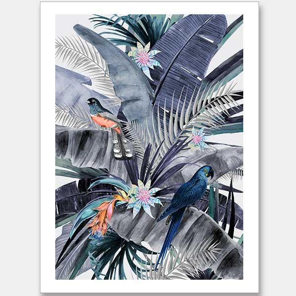 Paradise Dusk Unframed Art Print