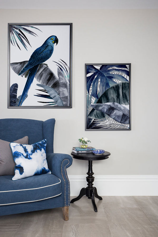 Nature's Veil Dusk Framed Art Print | Lifestyle