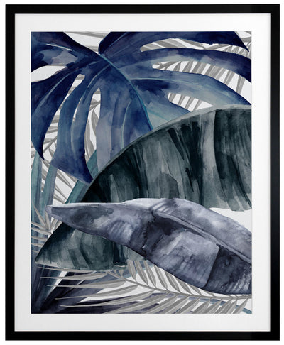 Nature's Veil Dusk Framed Art Print