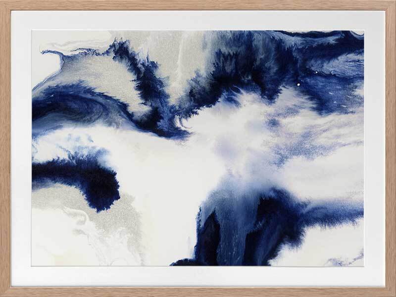 Seafoam Framed Art Print