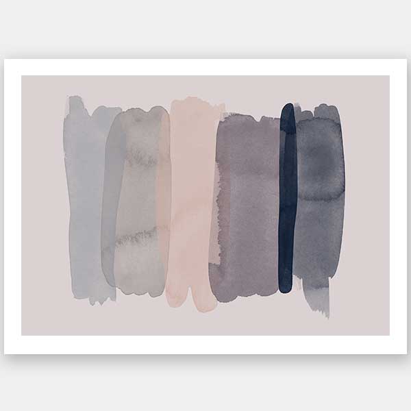 Dusty Pink Unframed Art Print