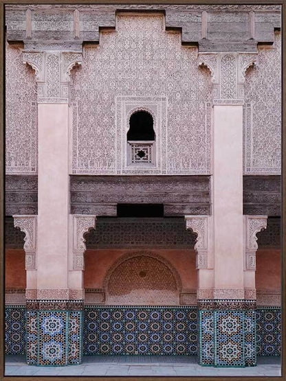 Moroccan Blush Canvas Art Print