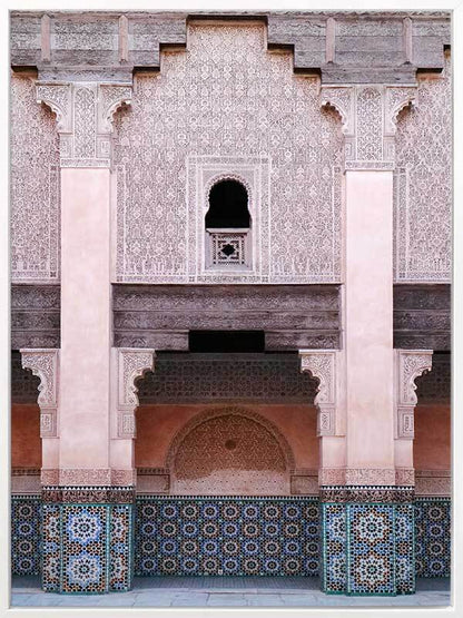 Moroccan Blush Canvas Art Print