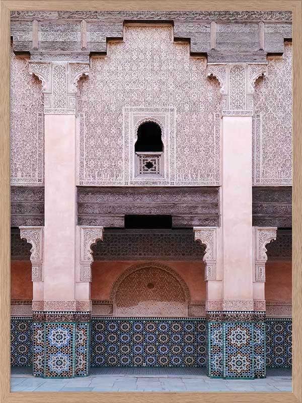 Moroccan Blush Canvas Art Print