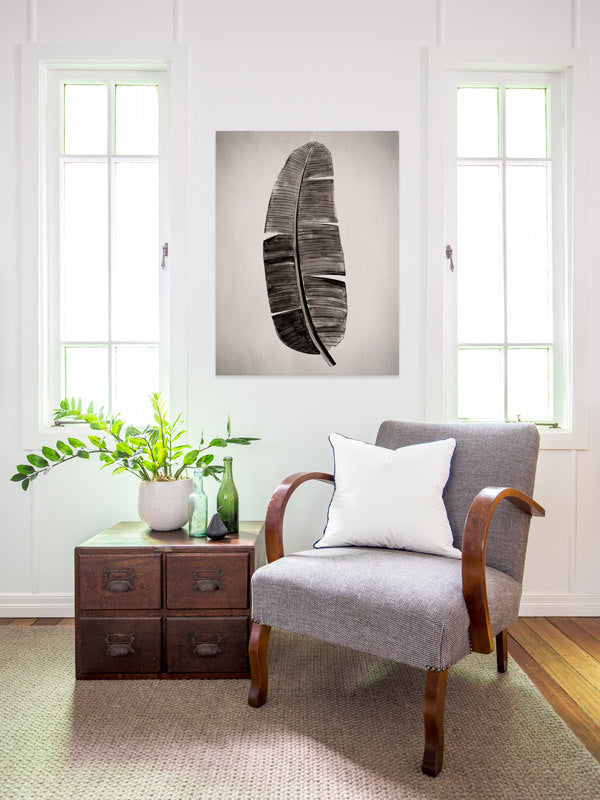 Verdure II Sepia Canvas Art Print | Lifestyle