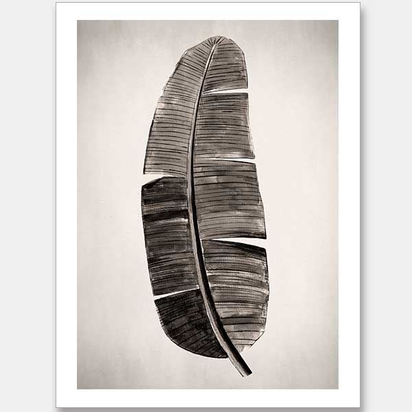 Verdure II Sepia Unframed Art Print