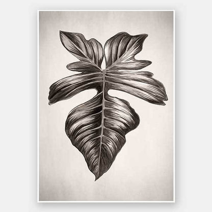 Verdure III Sepia Unframed Art Print