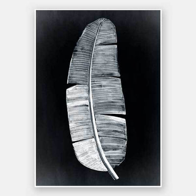 Verdure II Midnight Unframed Art Print