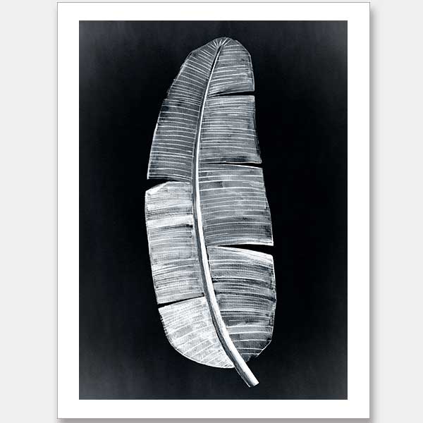 Verdure II Midnight Unframed Art Print