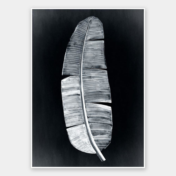 Verdure II Midnight Unframed Art Print