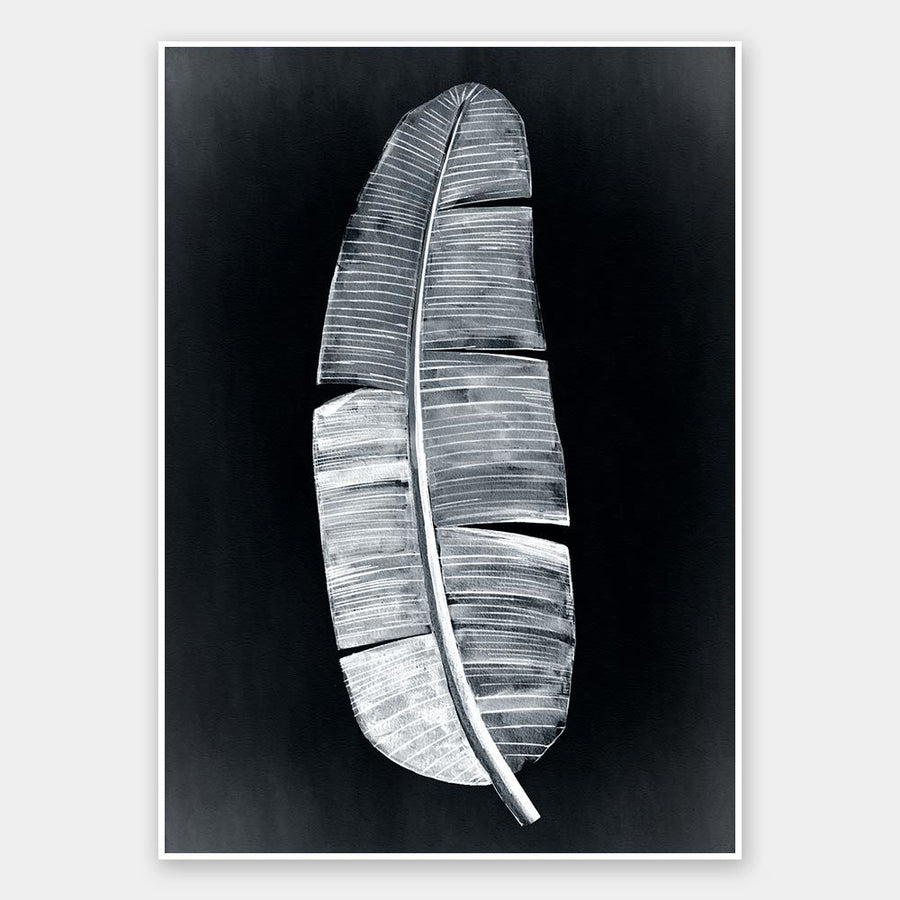 Verdure II Midnight Unframed Art Print