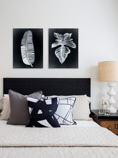 Verdure III Midnight Canvas Art Print | Lifestyle