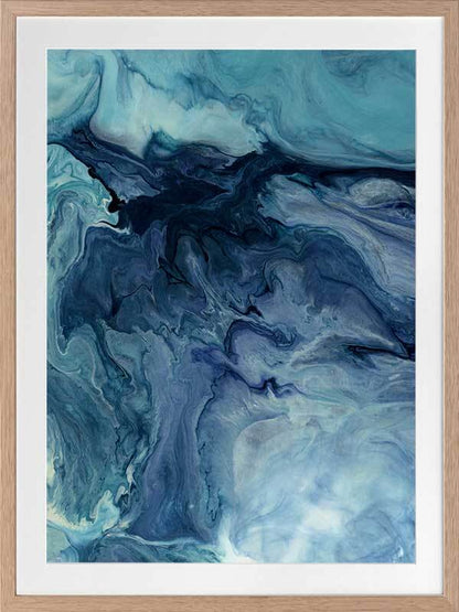 Oceanography Framed Art Print