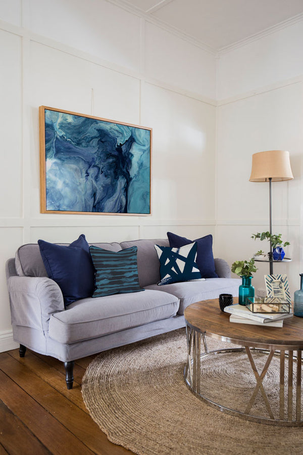 Oceanography Framed Art Print | Lifestyle