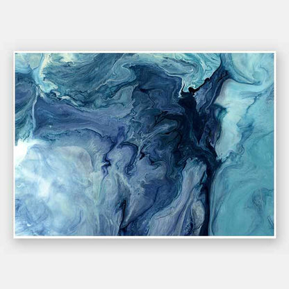 Oceanography Unframed Art Print