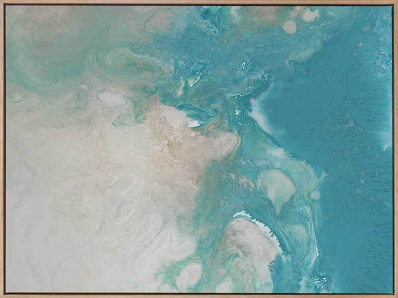 Blue Marble Canvas Art Print