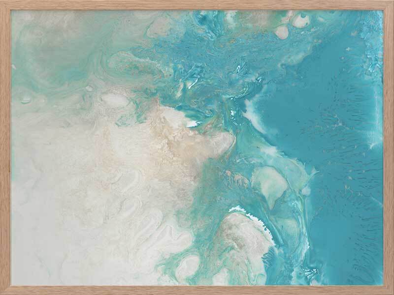 Blue Marble Framed Art Print