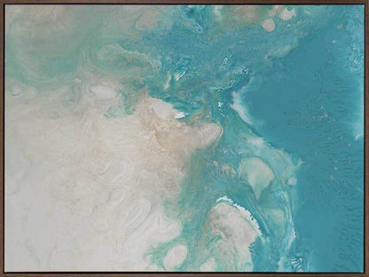 Blue Marble Canvas Art Print