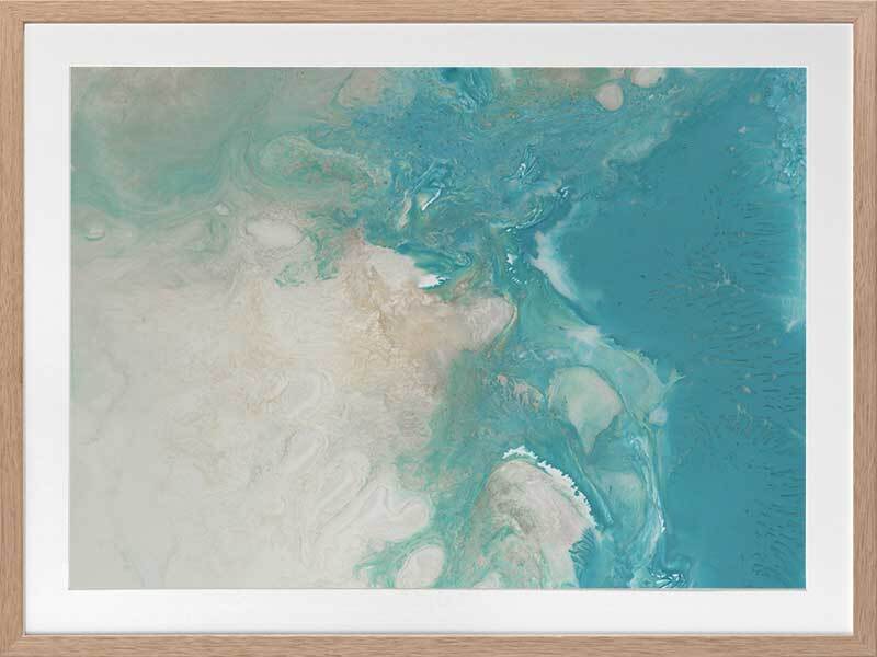 Blue Marble Framed Art Print