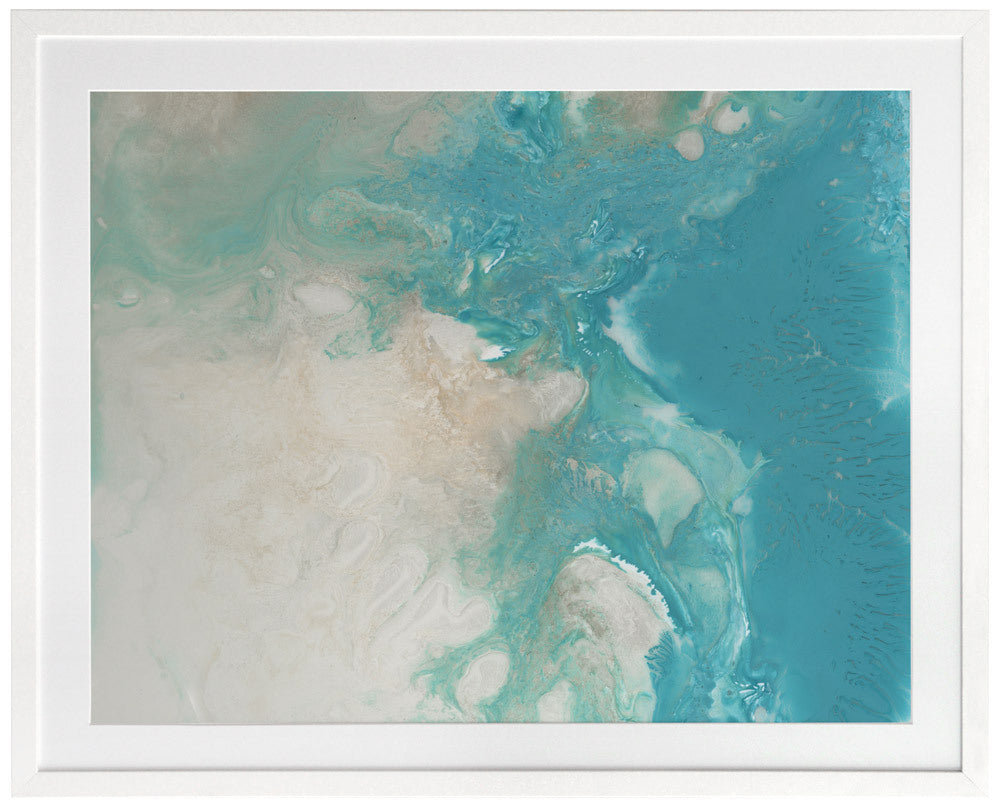 Blue Marble Framed Art Print