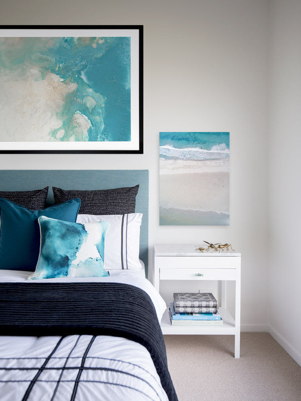 Blue Marble Framed Art Print | Lifestyle