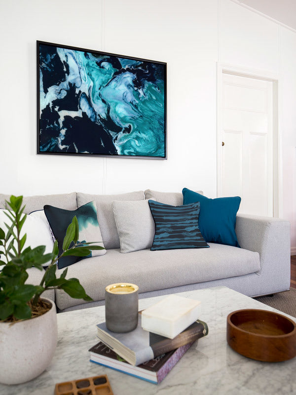 Lunar Canvas Art Print | Lifestyle