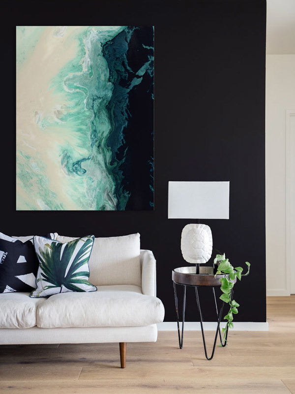 Seaquake Canvas Art Print | Lifestyle